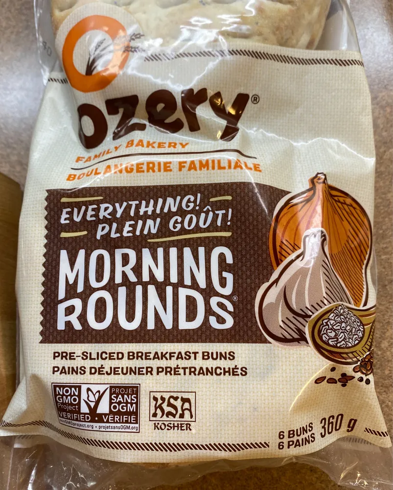 Everything Morning Rounds (pre-sliced).