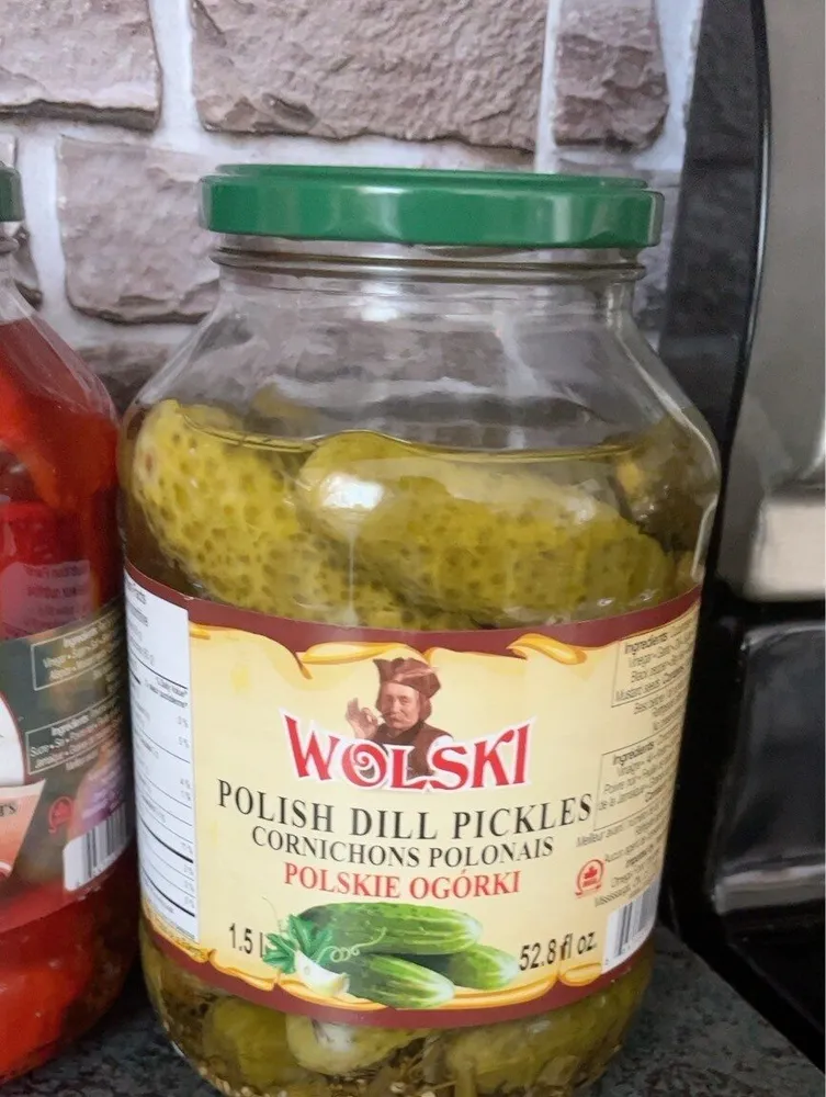 Polish dill pickles