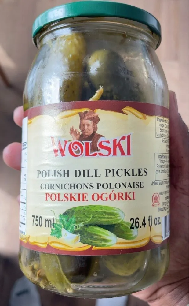 Polish dill pickles