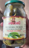 Polish dill pickles
