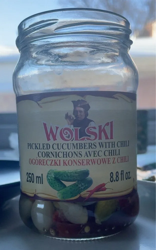 Pickled Cucumbers with Chili