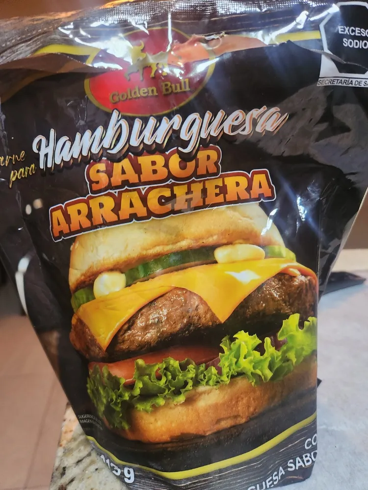 Hamburguesa Sabor Arrachera