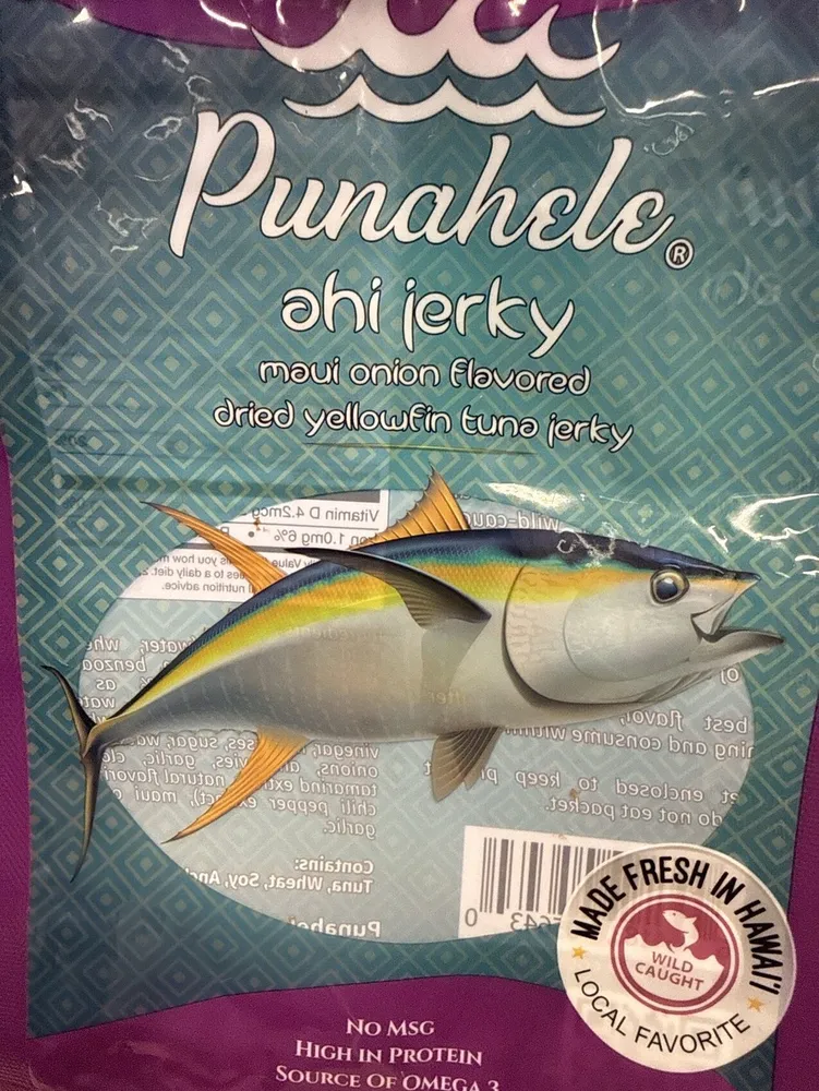 Ahi jerky