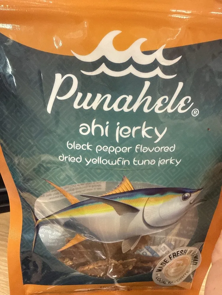 Black Pepper Flavored Dried Yellowfin Tuna Jerky
