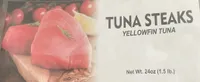 Yellowfin Tuna Steaks, Wild caught