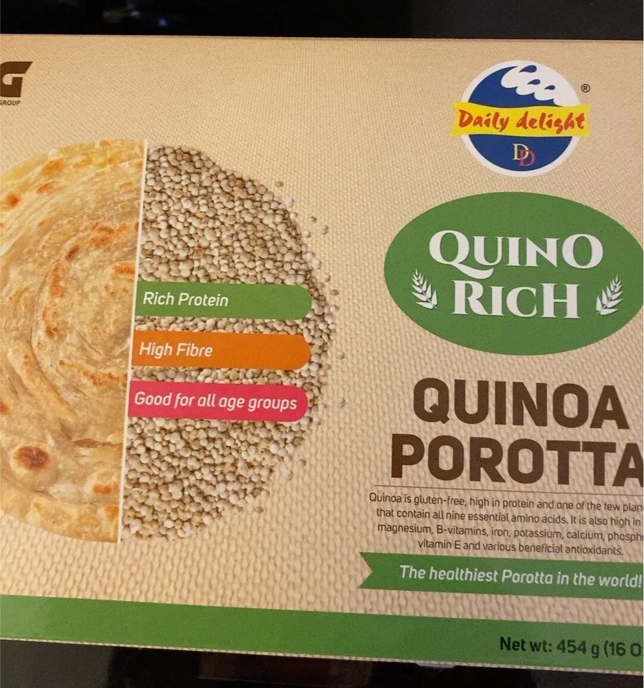 Quinoa porotta
