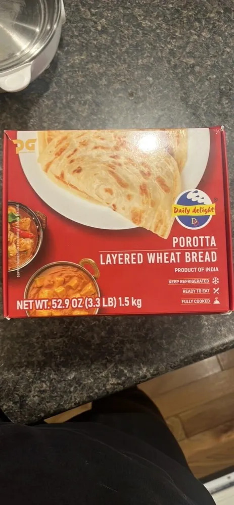 Porotta Layered Wheat Bread