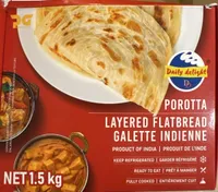 Porotta Layered Flatbread
