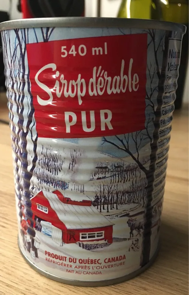 Sirop d’Érable Pur