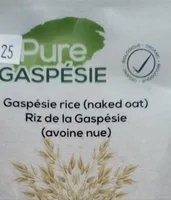 Riz de la Gaspesie avoine nue