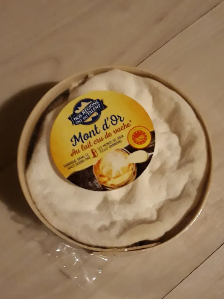 Mont d'or au lait cru de vache
