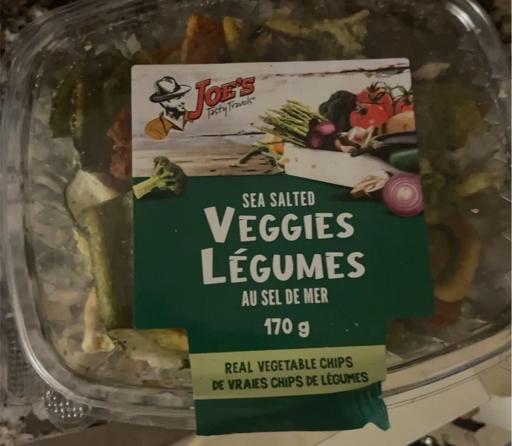 sea salted veggies
