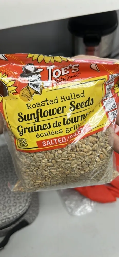 Roasted and Salted Hulled Sunflower Seeds