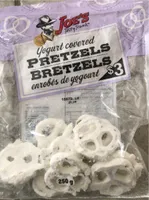 Pretzels enrobés de yogourt