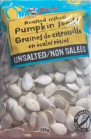 Graines de citrouille en écales rôties non salées
