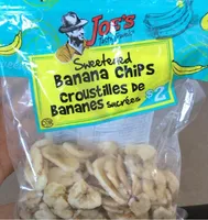 Croustilles de bananes sucrees