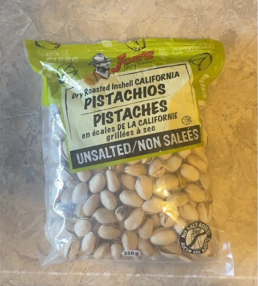 Dry roasted inshell california postachio