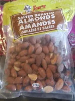 Amandes grillées et salées