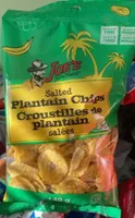Croustilles de plantain salées