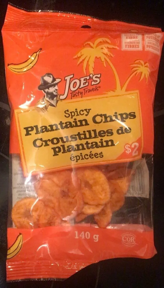 Croustilles de plantain épicées