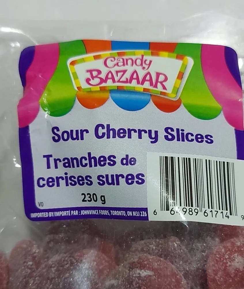 Sour Cherry Slices