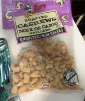Unsalted roasted cashews