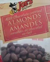 Amande enrobées de chocolat au lait