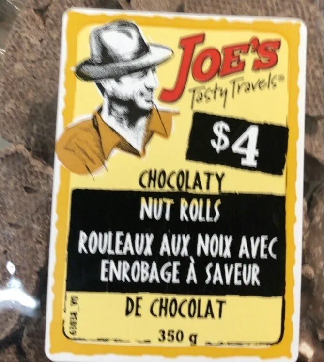 Rouleau aux noix avec enrobage