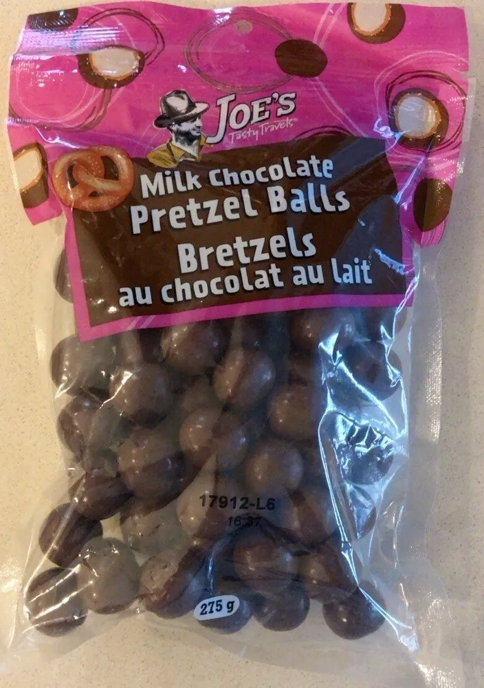 Bretzel au chocolat au lait