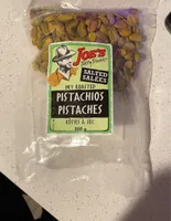 Dry roasted salted pistachios