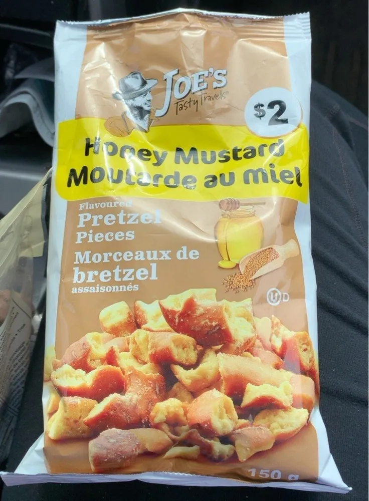 Honey mustard pretzel peices