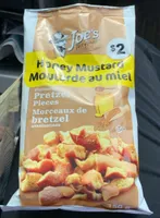 Honey mustard pretzel peices