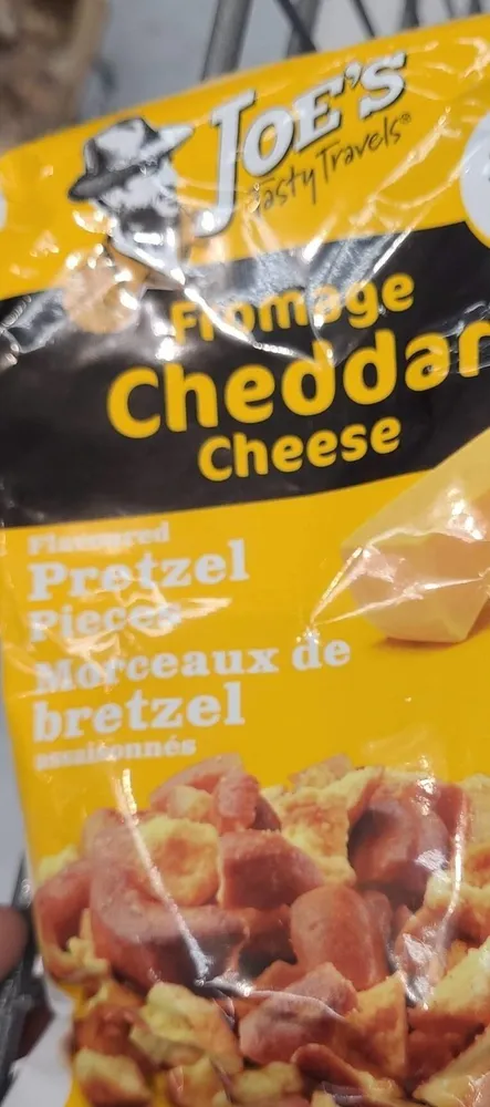 Morceaux de bretzel assaisonnés
