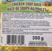 Base de soupe au poulet