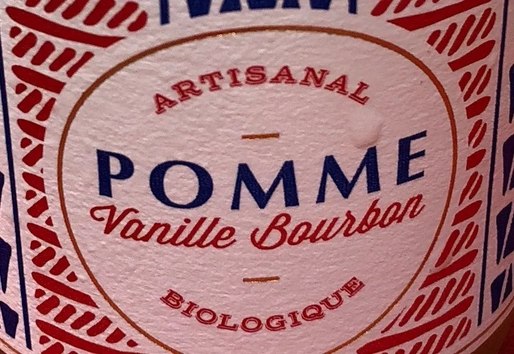 Jus pomme vanille bourbon