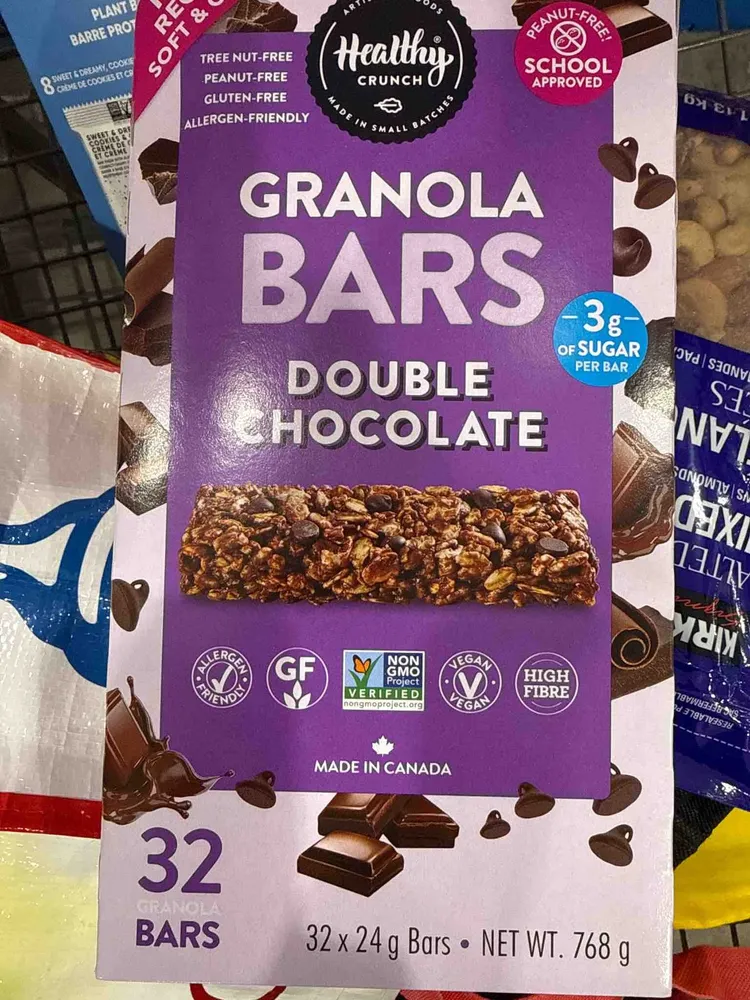 Granola Bars Double Chocolate Non-gmo