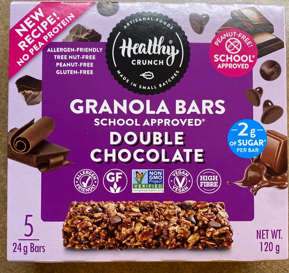 Double Chocolate Granola Bars