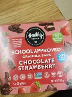 School Approved Granola Bars - Chocolate Strawberry