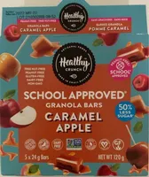 School Approved Granola Bars - Caramel Apple