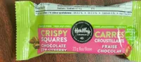 CRISPY SQUARES CHOCOLATE STRAWBERRY