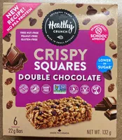 Double Chocolate Crispy Squares