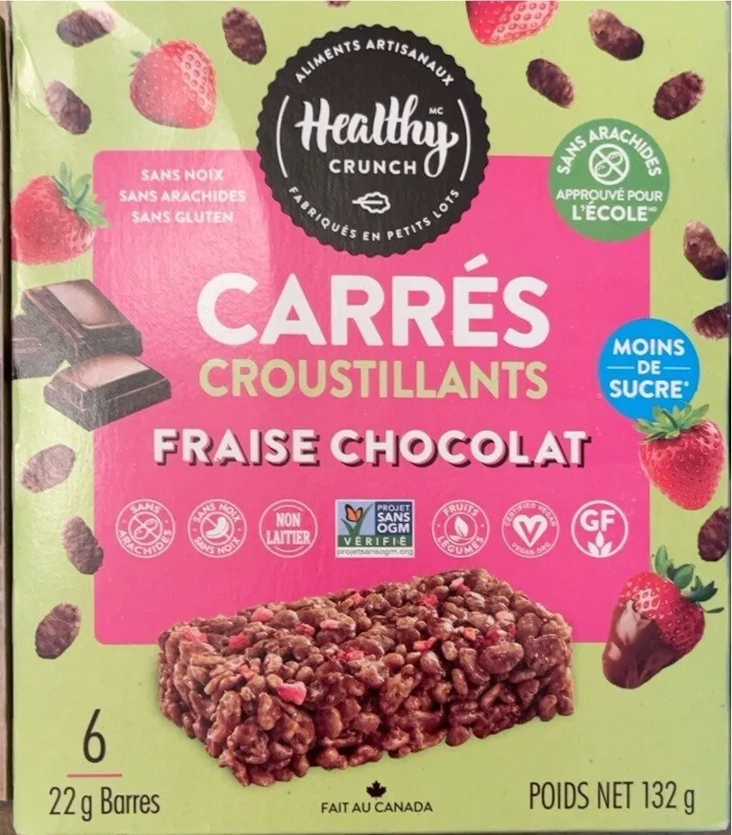 Crispy Squares - Chocolate Strawberry