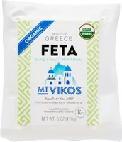 Organic Authentic Greek Sheep & Goat'S Milk Feta Cheese