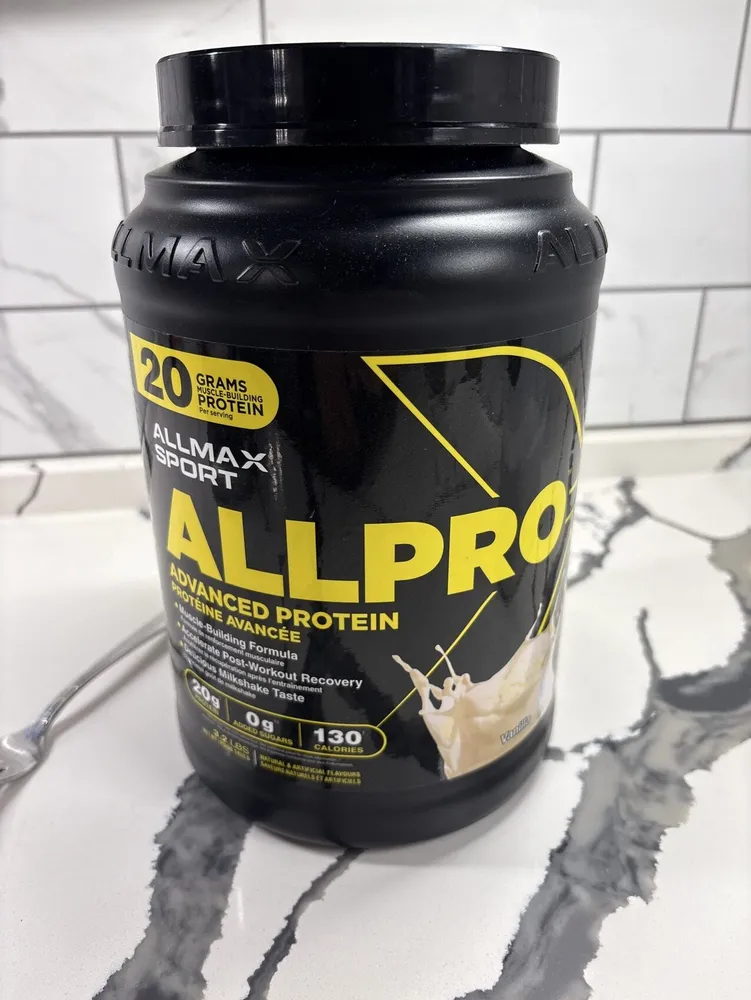 All max Allpro Vanilla Protein