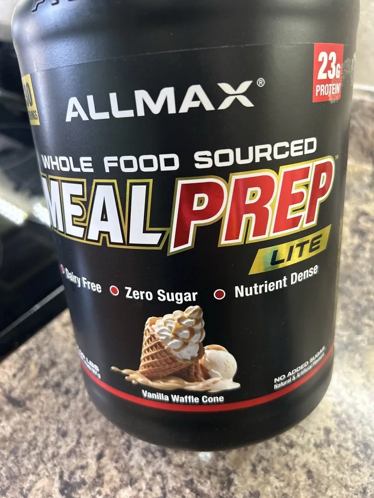 Allmax MealPrep Vanilla waffle cone