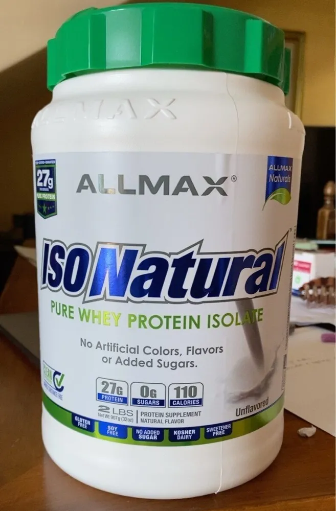 Pure whey protein isolate (isoNatural)