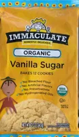 Baking Organic Vanilla Sugar Cookie Dough 12 Count