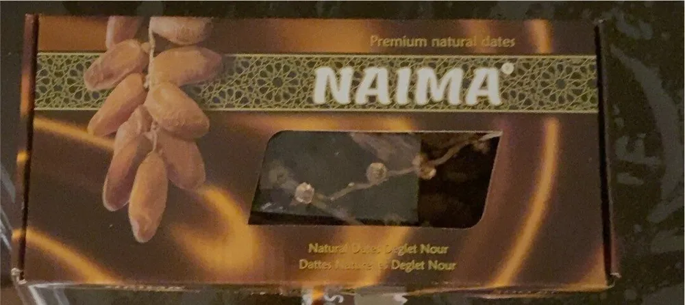 Natural dates deglet Nour