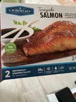 Teriyaki Salmon Hand-Seasoned Premium Atlantic Salmon Fillets