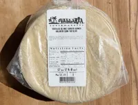 Tortillas de maiz gordita blanca